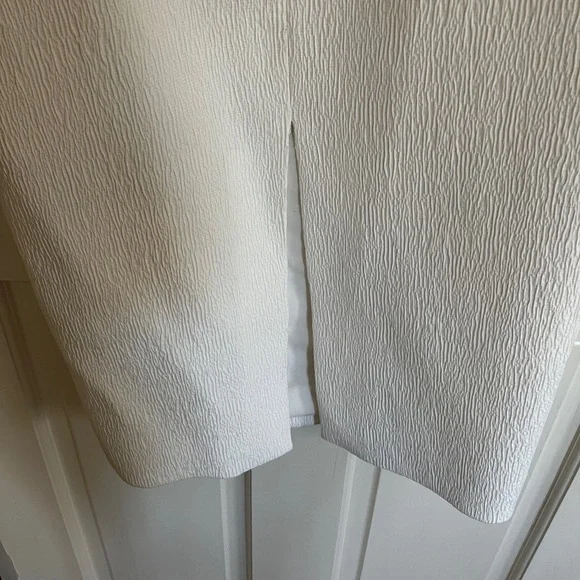 Emilia Wickstead BIRCH BRIDAL DRESS IN IVORY TEXTURED CLOQUE size 6 us altered - Picture 10 of 14